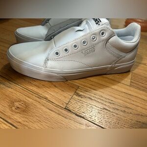 Vans Classic White Canvas Shoes